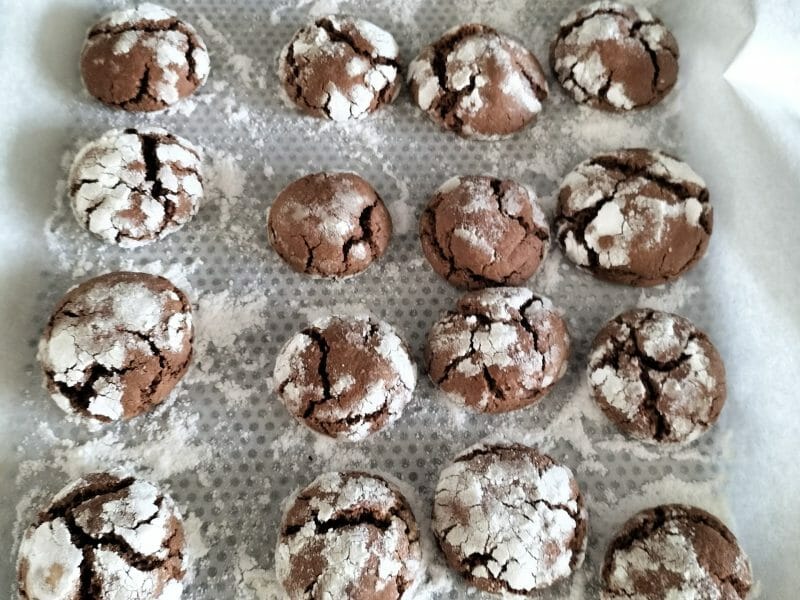 Cliquez pour zoomer ! Craquelés au chocolat Thermomix par karine_584