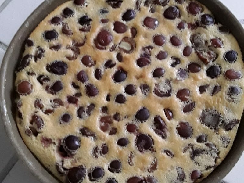 Cliquez pour zoomer ! Clafoutis aux cerises Thermomix par Sylvie14610