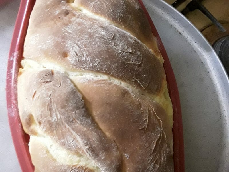 Cliquez pour zoomer ! Brioche à la crème d’amande Thermomix par Sylvie14610