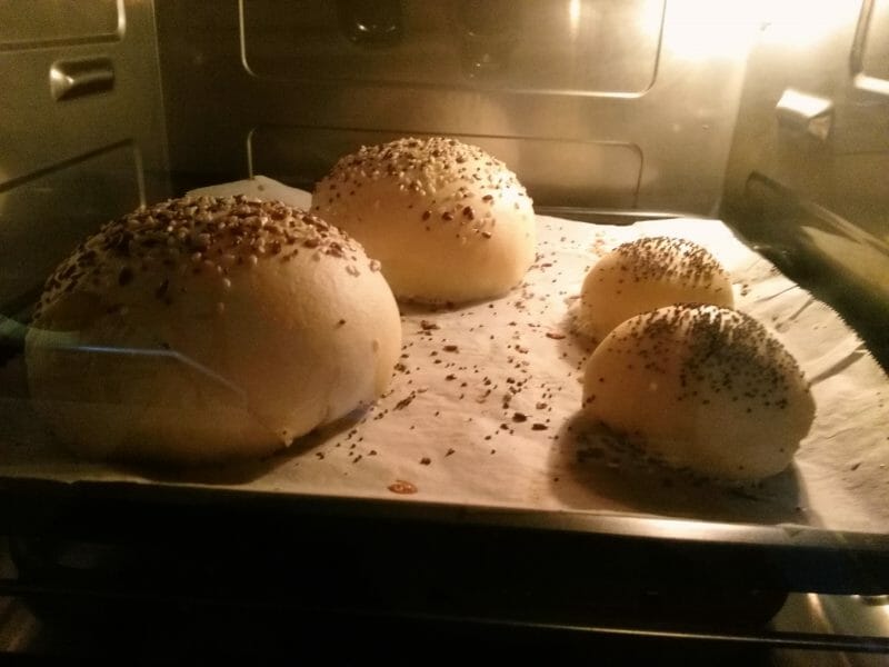 Cliquez pour zoomer ! Pains hamburger Thermomix par Roboam