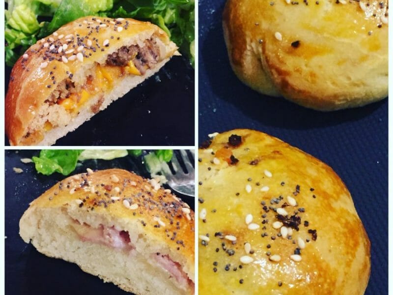 Cliquez pour zoomer ! Bun’s jambon fromage Thermomix par Lalomila