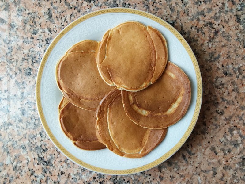 Cliquez pour zoomer ! Pancakes à la banane Thermomix par alinkling