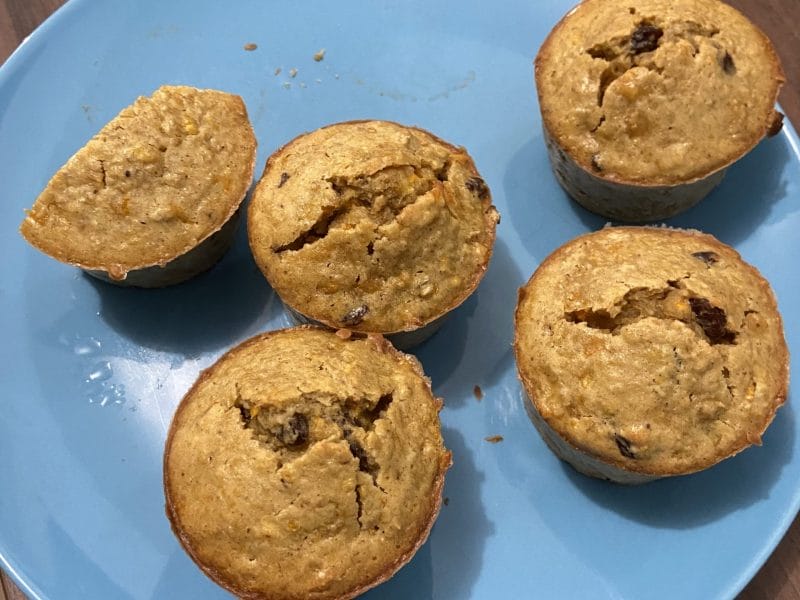 Cliquez pour zoomer ! Muffins au potiron et aux pommes Thermomix par mcra