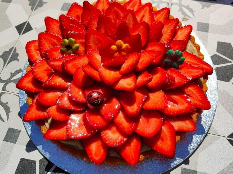 Cliquez pour zoomer ! Tarte aux fraises Thermomix par Meliimeloo