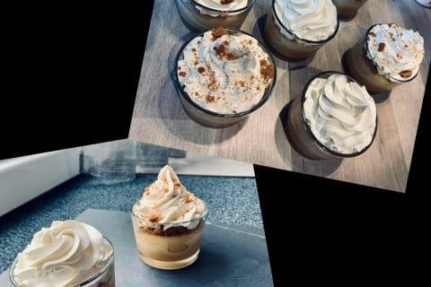 Cliquez pour zoomer ! Verrines pommes caramel et spéculoos au Thermomix