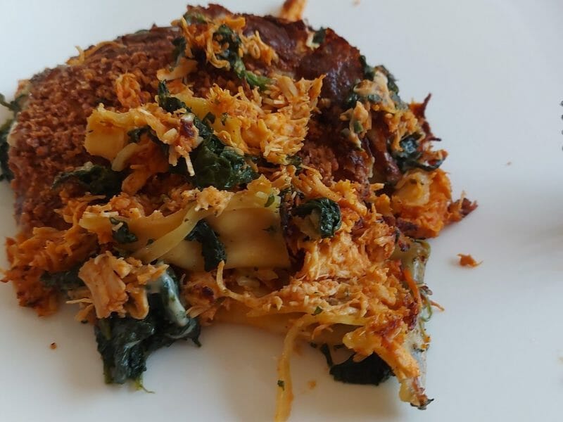 Cliquez pour zoomer ! Lasagnes au poulet et aux épinards Thermomix par any11