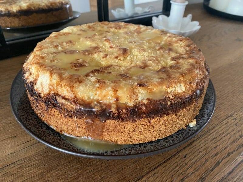 Cliquez pour zoomer ! Tarte aux pommes façon crumble Thermomix par Elise