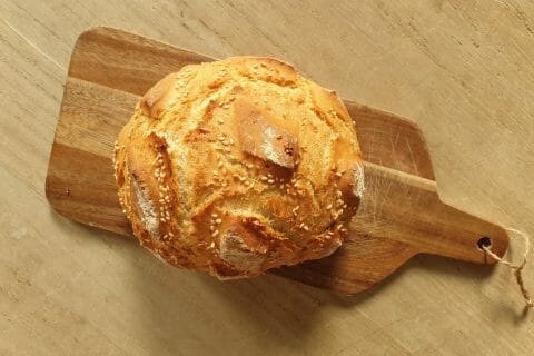 Cliquez pour zoomer ! Pain Cocotte au Thermomix