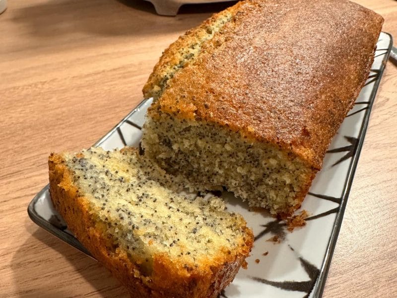 Cliquez pour zoomer ! Cake pavot et citron Thermomix par Elise