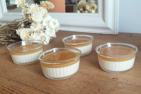 Cliquez pour zoomer ! Panna cotta caramel beurre salé au Thermomix