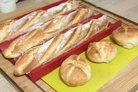 Cliquez pour zoomer ! Baguettes au Thermomix
