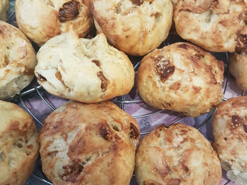 Cliquez pour zoomer ! Petits pains aux figues Thermomix par Presci974