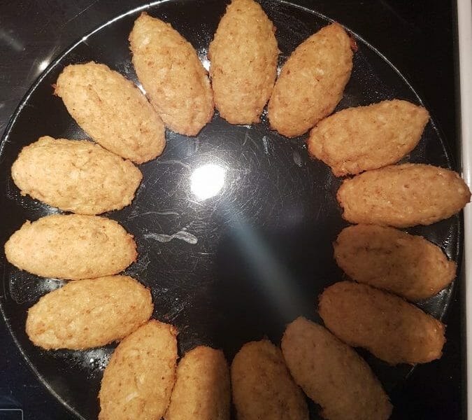 Cliquez pour zoomer ! Croquettes de chou-fleur au jambon cru Thermomix par Estelle2285