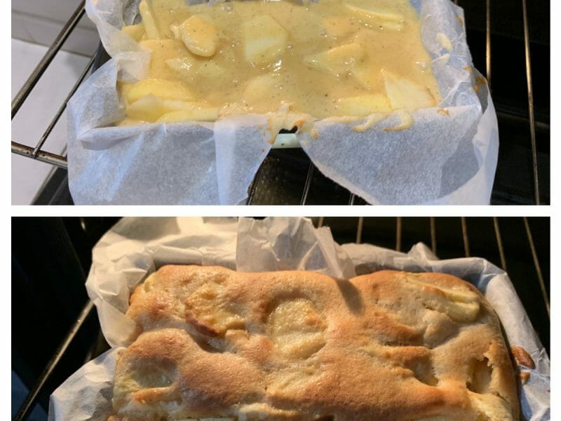 Cliquez pour zoomer ! Cake aux pommes à l’ancienne Thermomix par Marie@84