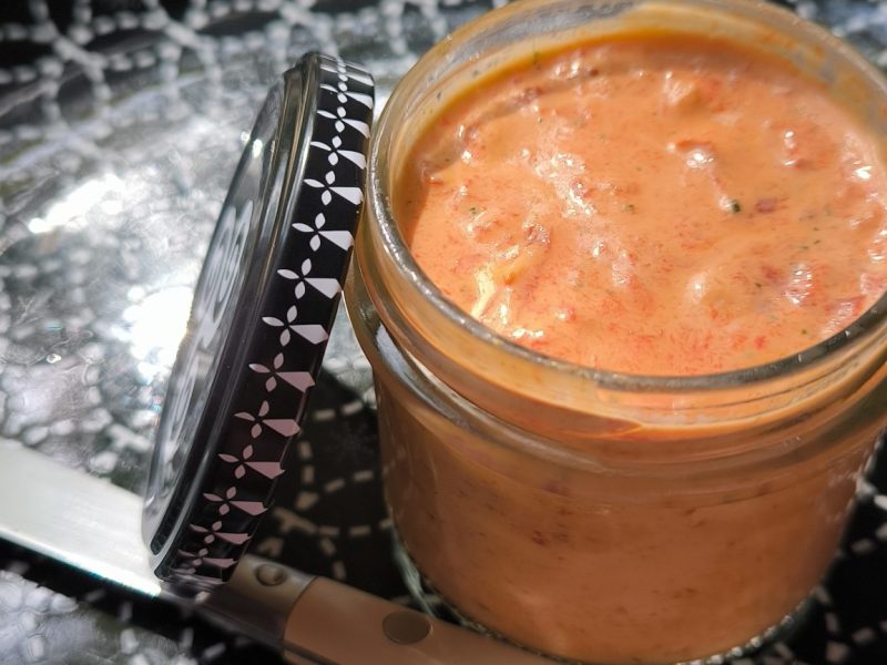 Cliquez pour zoomer ! Poivronade à la feta Thermomix par 🐱UnchatEnCuisine