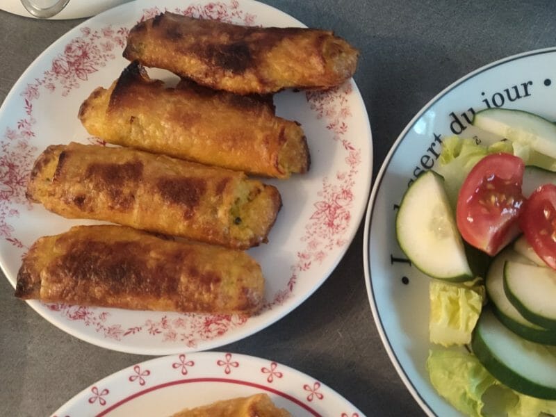 Cliquez pour zoomer ! Samoussas au cabillaud Thermomix par 🐱UnchatEnCuisine