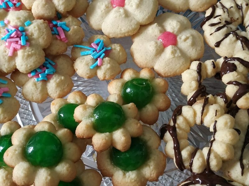 Cliquez pour zoomer ! Sablés à la presse à biscuits Thermomix par 🐱UnchatEnCuisine