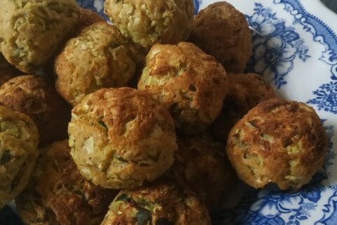 Cliquez pour zoomer ! Boulettes pois chiches et courgettes Thermomix par 🐱UnchatEnCuisine