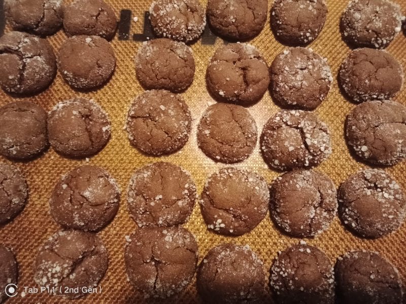 Cliquez pour zoomer ! Craquelés au chocolat Thermomix par pascalou68