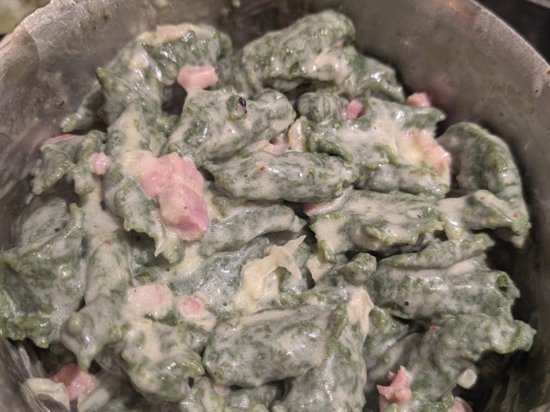 Cliquez pour zoomer ! Spätzle aux épinards Thermomix par OceaneAiyana