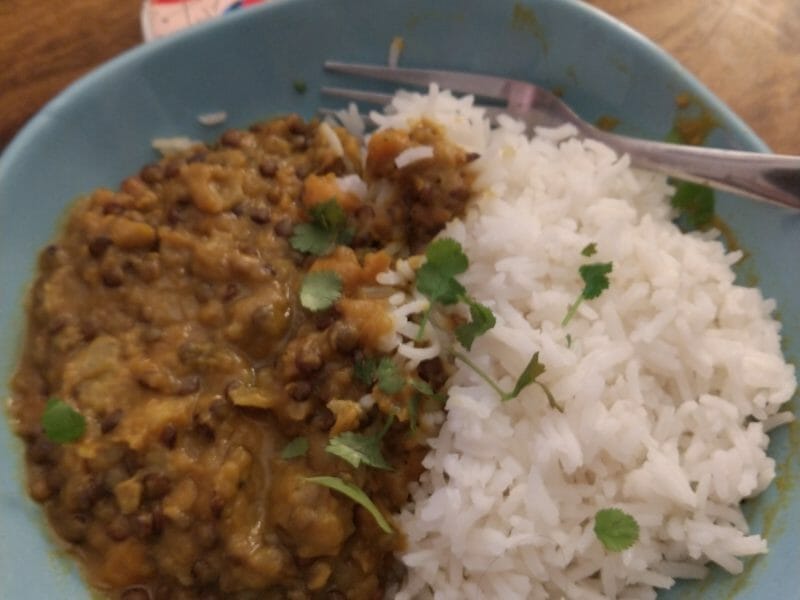 Cliquez pour zoomer ! Dhal de patate douce et de lentilles corail Thermomix par OceaneAiyana
