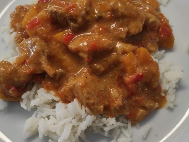 Cliquez pour zoomer ! Sauté de porc au curry Thermomix par eskaahgirl