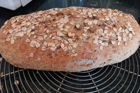 Cliquez pour zoomer ! Pain aux flocons d’avoine en cocotte Thermomix par marylinjulie