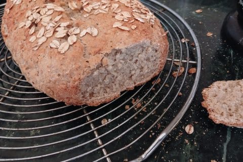 Cliquez pour zoomer ! Pain aux flocons d’avoine en cocotte Thermomix par marylinjulie