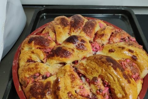 Cliquez pour zoomer ! Brioche aux pralines roses Thermomix par MarieJulita