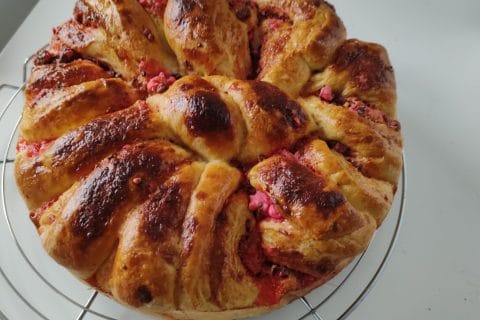 Cliquez pour zoomer ! Brioche aux pralines roses Thermomix par MarieJulita