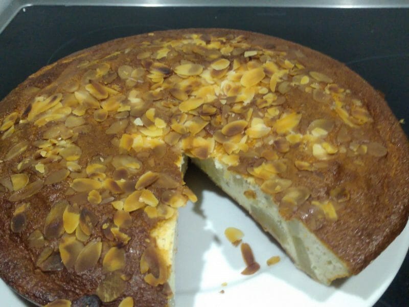 Cliquez pour zoomer ! Gâteau à la faisselle, poires et chocolat Thermomix par MarieJulita