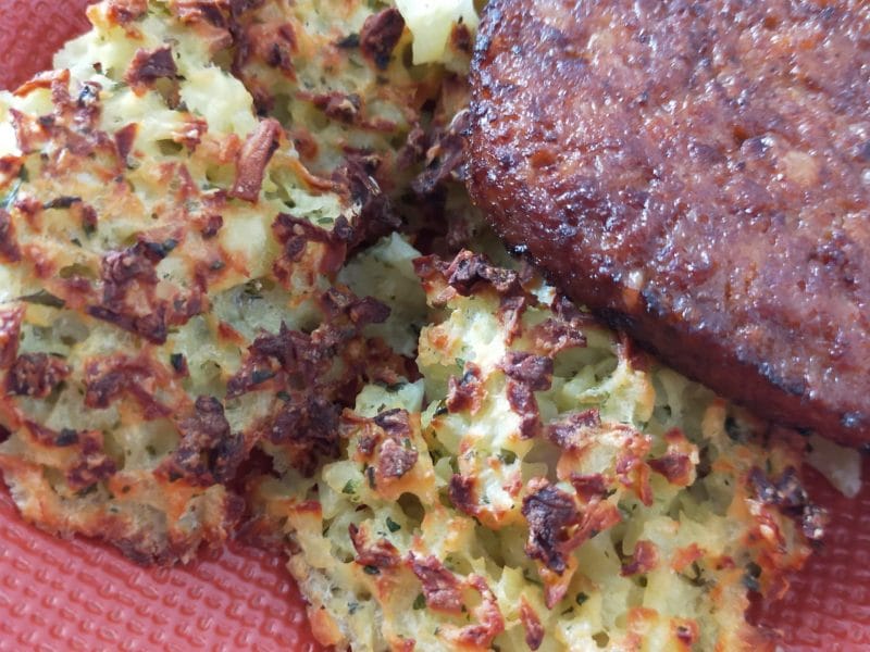 Cliquez pour zoomer ! Galettes de pommes de terre au four Thermomix par emmagine