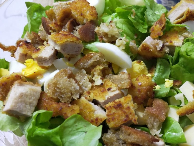 Cliquez pour zoomer ! Salade César Thermomix par emmagine