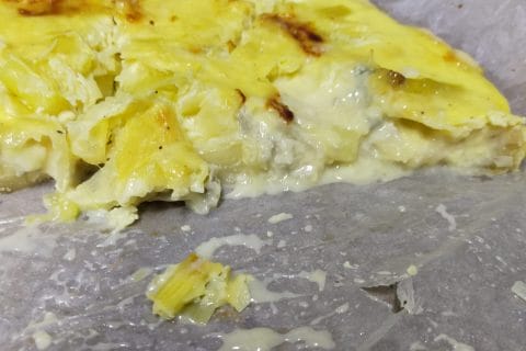 Cliquez pour zoomer ! Flamiche aux poireaux et gorgonzola Thermomix par emmagine