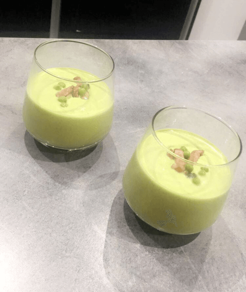 Cliquez pour zoomer ! Velouté de petits pois Thermomix par titi30340