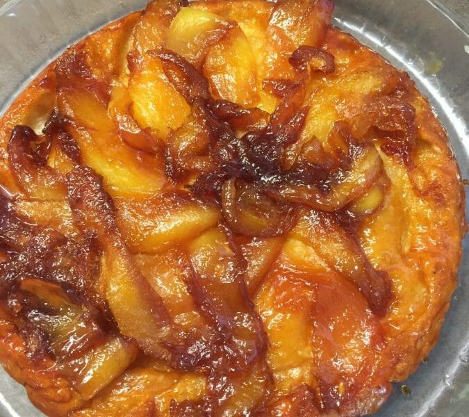 Cliquez pour zoomer ! Tarte tatin à la mangue Thermomix par Rumbada