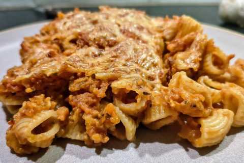 Cliquez pour zoomer ! Gratin de macaroni à la bolognaise Thermomix par BobbieRookmoot