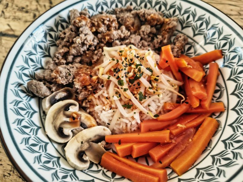 Cliquez pour zoomer ! Bibimbap coréen Thermomix par BobbieRookmoot