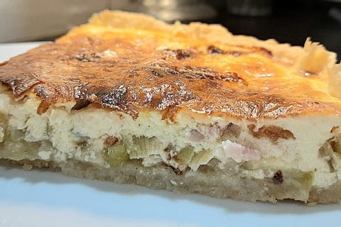 Cliquez pour zoomer ! Flamiche aux poireaux et gorgonzola Thermomix par BobbieRookmoot