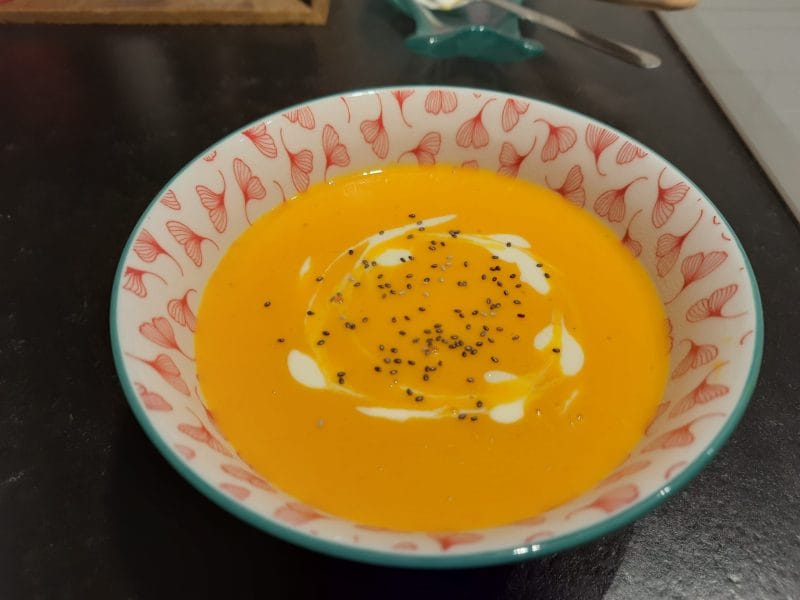 Cliquez pour zoomer ! Crème de potimarron à la ricotta Thermomix par BobbieRookmoot