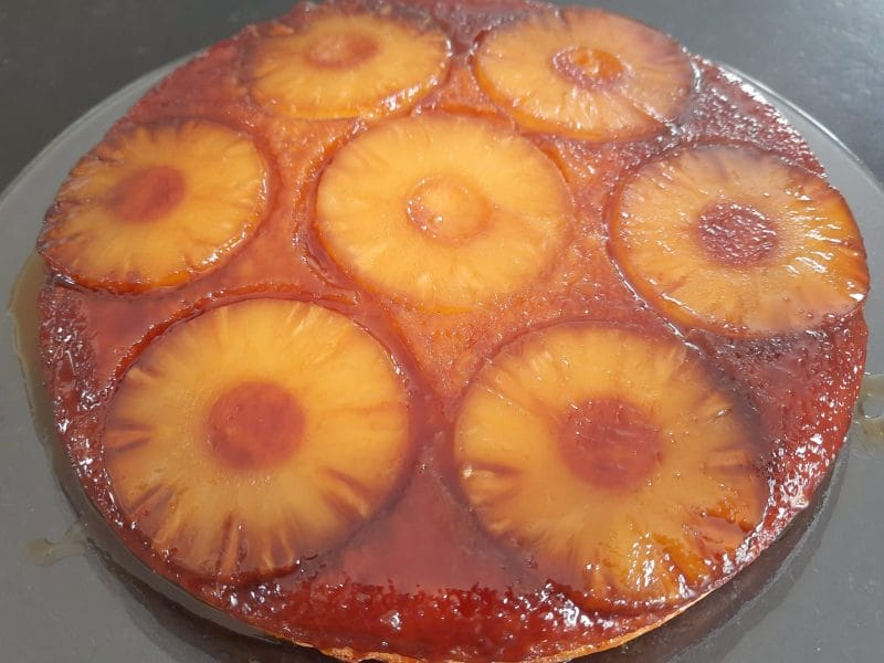 Cliquez pour zoomer ! Gâteau renversé à l’ananas Thermomix par BobbieRookmoot