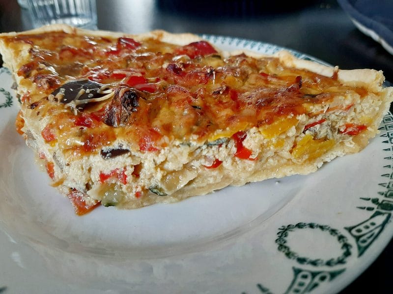 Cliquez pour zoomer ! Tarte salée aux légumes d’été Thermomix par BobbieRookmoot