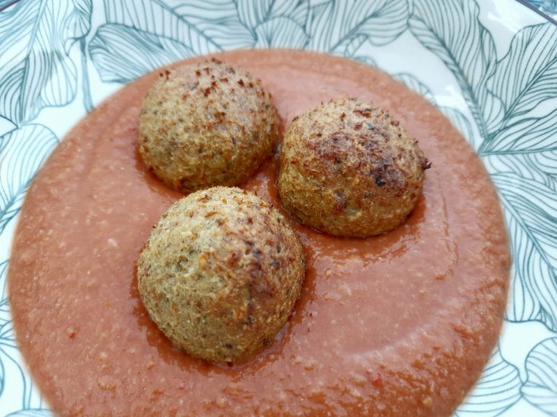 Cliquez pour zoomer ! Boulettes d’aubergines au parmesan Thermomix par BobbieRookmoot