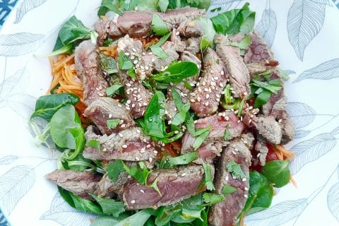 Cliquez pour zoomer ! Salade thaï au boeuf Thermomix par BobbieRookmoot