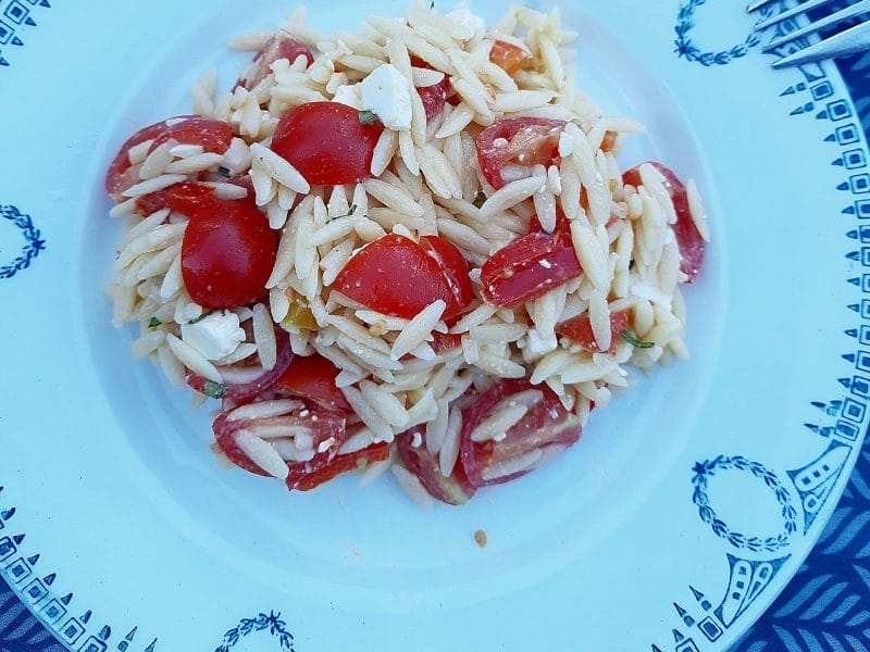 Cliquez pour zoomer ! Salade d’orzo à la méditerranéenne Thermomix par BobbieRookmoot