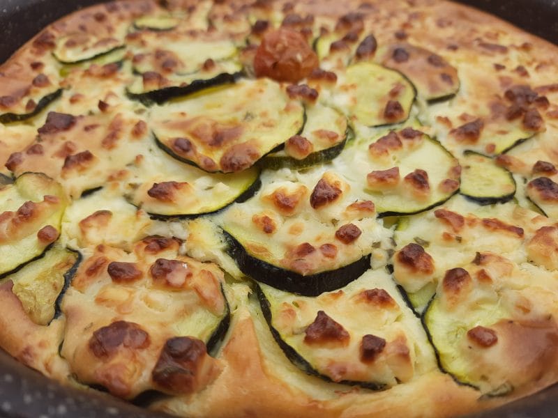 Cliquez pour zoomer ! Clafoutis courgettes et feta Thermomix par BobbieRookmoot