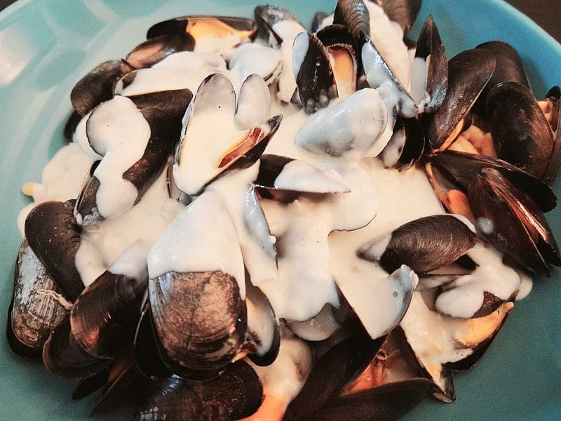 Cliquez pour zoomer ! Moules sauce au roquefort Thermomix par BobbieRookmoot