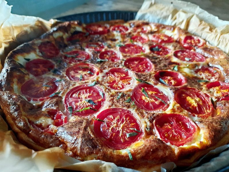 Cliquez pour zoomer ! Quiche poulet et tomates cerises Thermomix par BobbieRookmoot