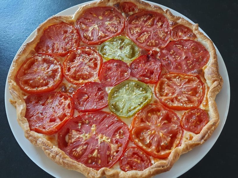 Cliquez pour zoomer ! Tarte tomates et jambon Thermomix par BobbieRookmoot