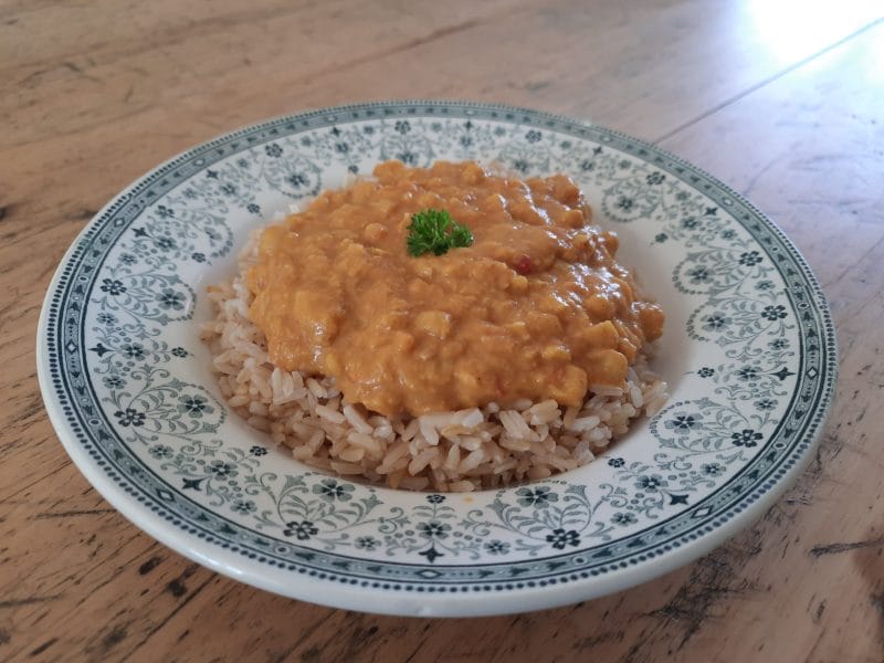 Cliquez pour zoomer ! Curry de pois chiches au lait de coco Thermomix par BobbieRookmoot